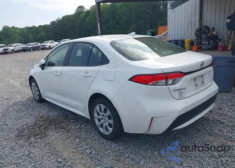 2022 Toyota Corolla Le z USA, uszkodzony, nr VIN JTDEPMAE9N3024340